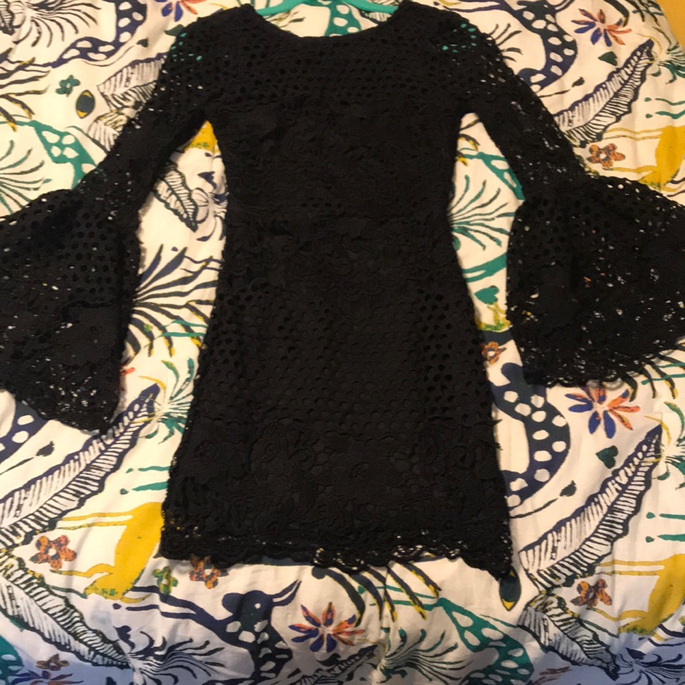 Lace Black Dress